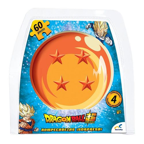 Rompecabezas Dragon Ball Súper en Esfera del Dragon 60 Piezas