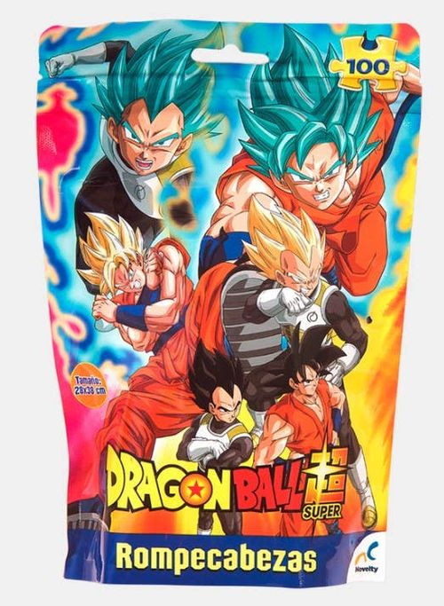 Rompecabezas Dragon Ball Súper  Caja Metálica 100 Piezas