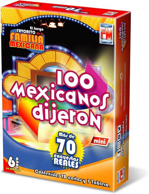 100 Mexicanos Dijeron, Juego de Mesa de Viaje
