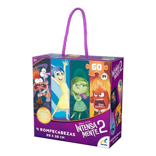 Rompecabezas 4 en 1 Intensamente 2 60 Piezas