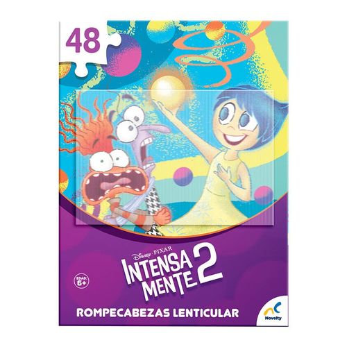 Rompecabezas Lenticular Intensamente 2 para Colorear 48 Piezas