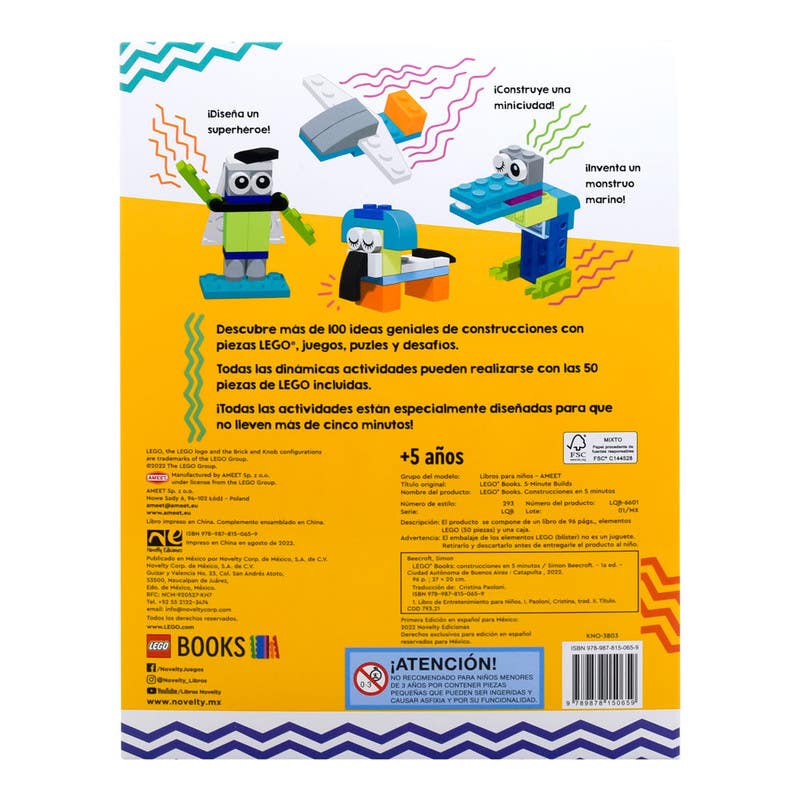 Novelty--Libro-De-Actividades-Lego-5-Minute-Builds-KNO-3803