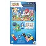 Novelty-Set-De-Juegos-3-En-1-Memoria-Domino-Y-Rompecabezas-Sonic-Caja-De-Carton-JCA-3488