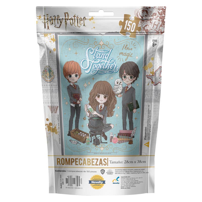 Novelty-Harry-Potter-Rompecabezas-Bolsa-Foil--48-Pzas-JCA-3569