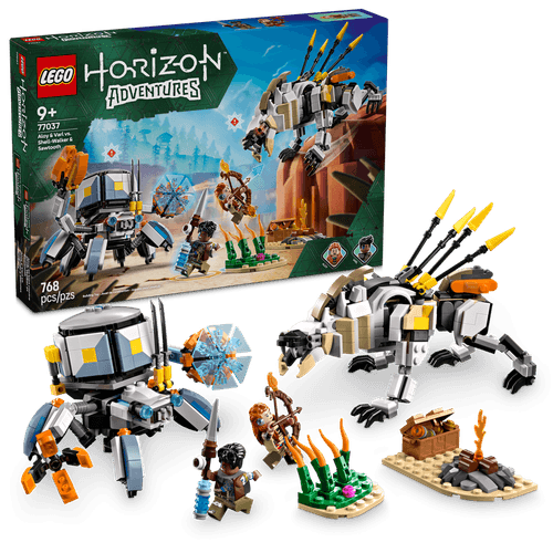 LEGO Horizon  Aloy y Varl vs. Cangrejo y Dientes Serrados 77037