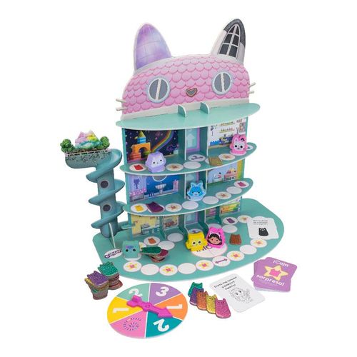 Gabby's  Doll House Set de Juego de Mesa Gati-Fantástico