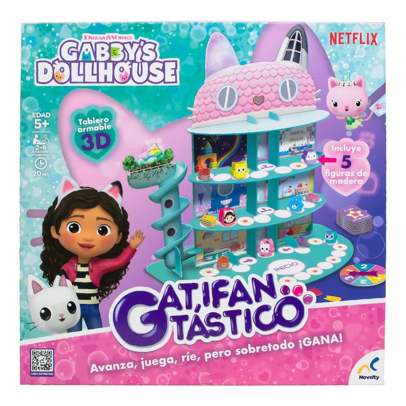 Novelty-Juego-de-Mesa-Gatifantastico-Gabbys-Dollhouse-JCA-4076
