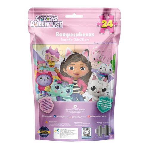 Gabby's  Doll House Rompecabezas de 24 Piezas
