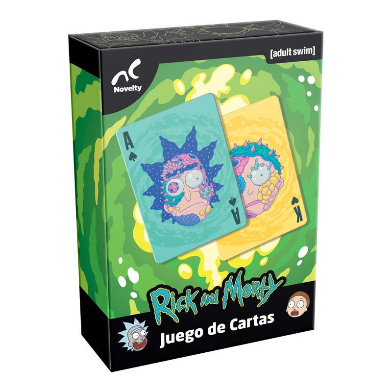 Novelty-Baraja-Coleccionable-Rick-And-Morty-JCA-4248N