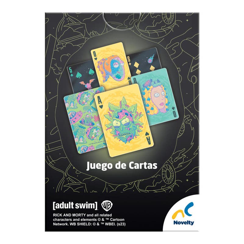 Novelty-Baraja-Coleccionable-Rick-And-Morty-JCA-4248N