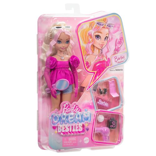 Barbie Malibú con 9 accesorios