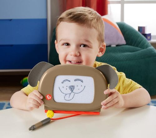 Juguetes para Bebés Fisher-Price Pizarrón Magnético de Perrito