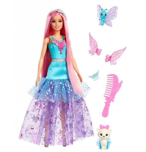 Barbie Malibú con 6 accesorios