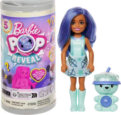 Barbie Muñeca Sorpresa Chelsea Boba Tea