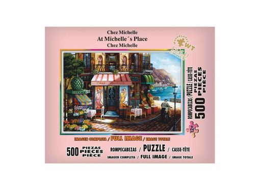 Rompecabezas  Restaurante Chez Michel de 500 Piezas