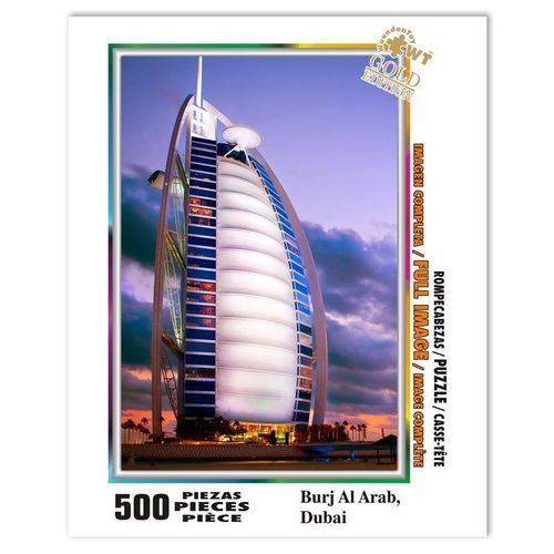 Rompecabezas Burj Al Arab, Dubai de 500 Piezas