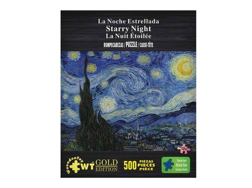 Rompecabezas Van Gogh, La Noche Estrellada  de 500 Piezas