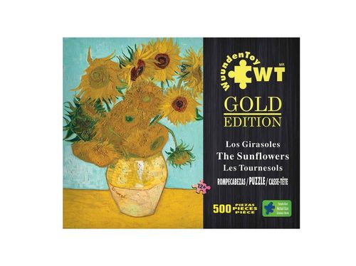 Rompecabezas Van Gogh, Los Girasoles  de 500 Piezas