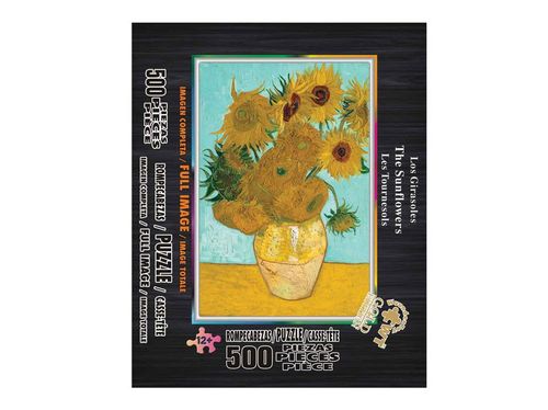 Rompecabezas Van Gogh, Los Girasoles  de 500 Piezas