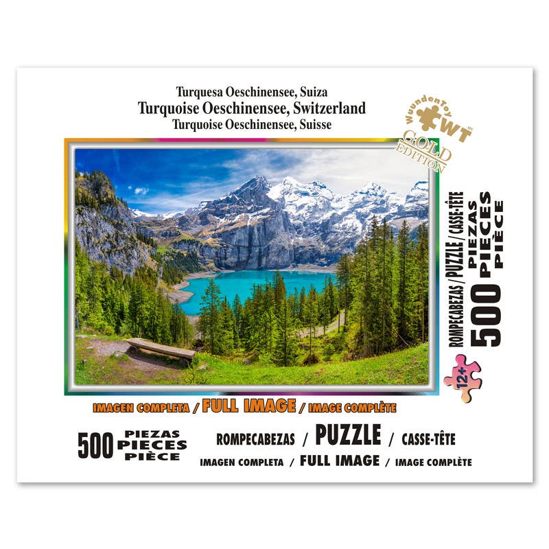 Wuundentoy-Gold-Edition-Turquesa-Oeschinensee-Suiza-500-pzas