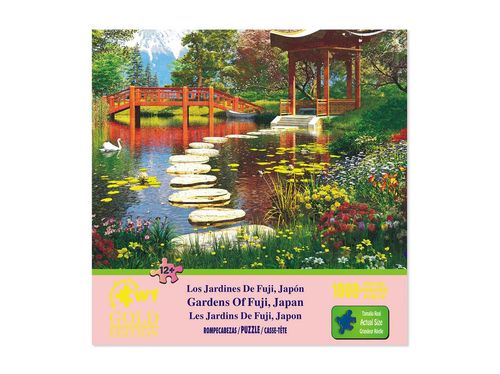 Rompecabezas Los Jardines De Fuji de 1000 Piezas