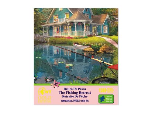 Rompecabezas Retiro De Pesca de 1500 Piezas