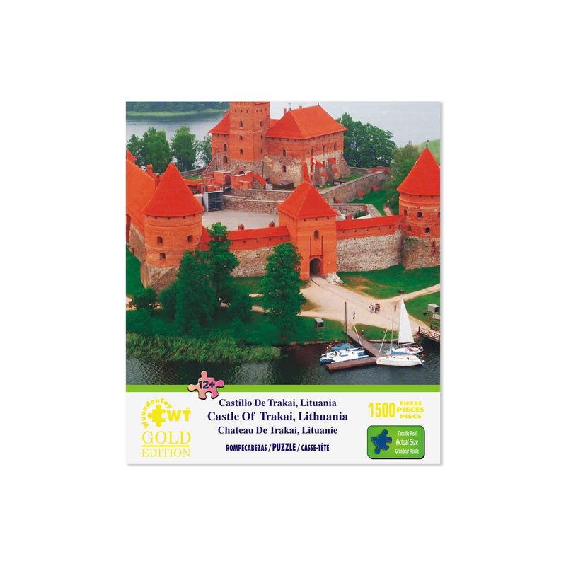 Wuundentoy-Gold-Edition-Castillo-De-Trakai-Lituania-1500-pzas