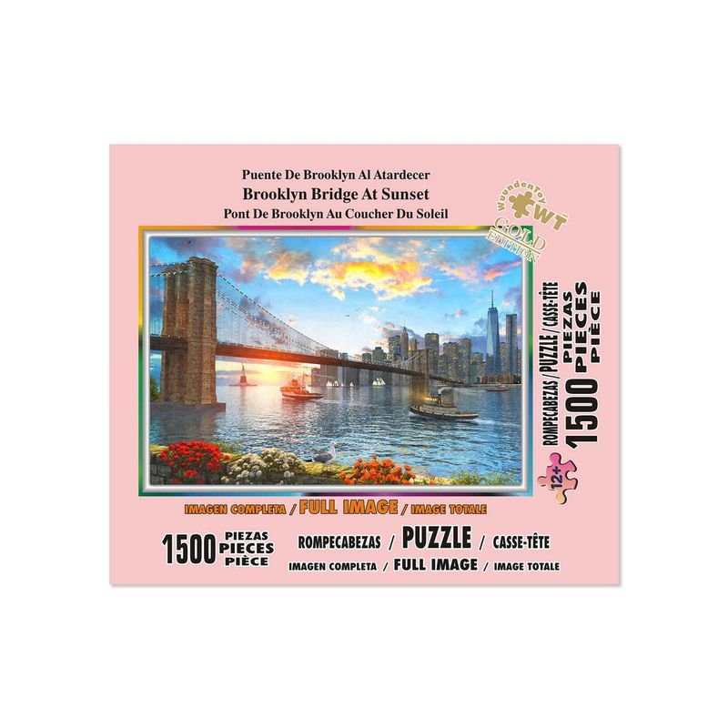 Wuundentoy-Gold-Edition-Puente-De-Brooklyn-Al-Atardecer-1500-pzas