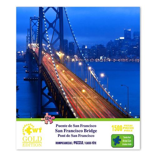 Rompecabezas Puente De San Francisco de 1500 Piezas