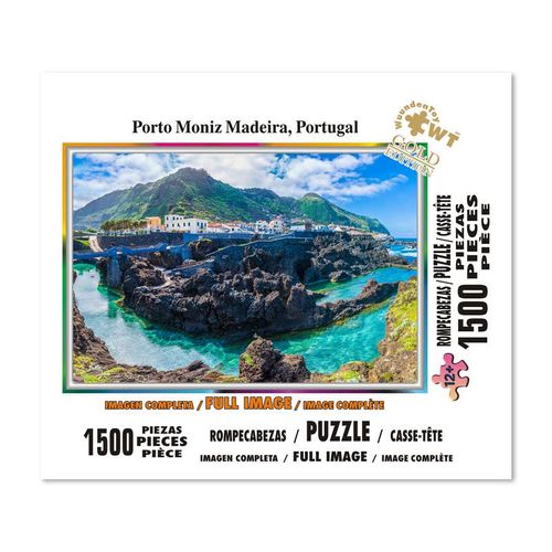 Rompecabezas Porto Moniz Madeira, Portugalde 1500 Piezas