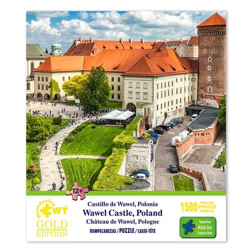 Rompecabezas Castillo De Wawel, Polonia de 1500 Piezas