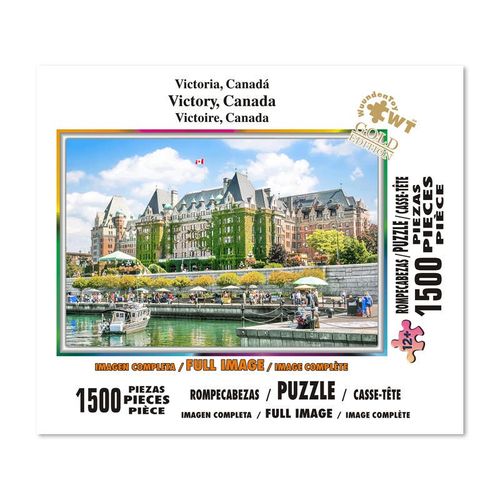 Rompecabezas Victoria, Canada de 1500 Piezas