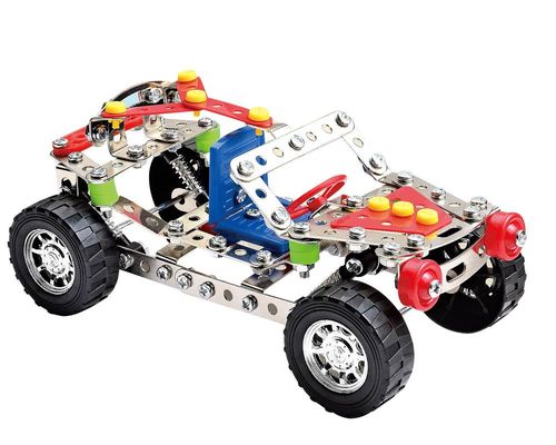 Super Auto De Carreras de Juguete Metálico para Armar