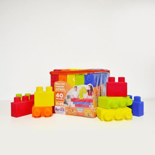 Ibrick Bloques Gigantes Set de 40 Piezas