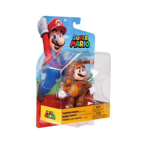 Mario Bross Figura de Acción de Tanooki Mario