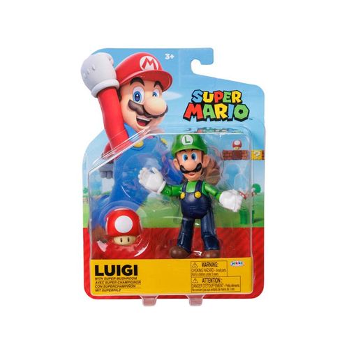 Mario Bross Figura de Acción de Luigi