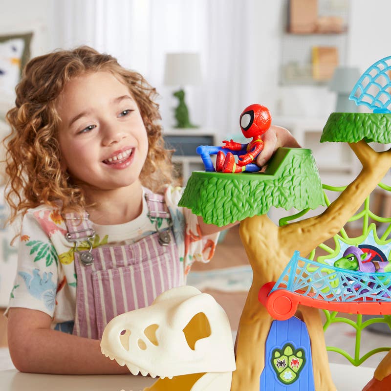 Hasbro-Marvel-Spidey-And-His-Amazing-Friends-Dino-Arbol-Aracnido-F9477