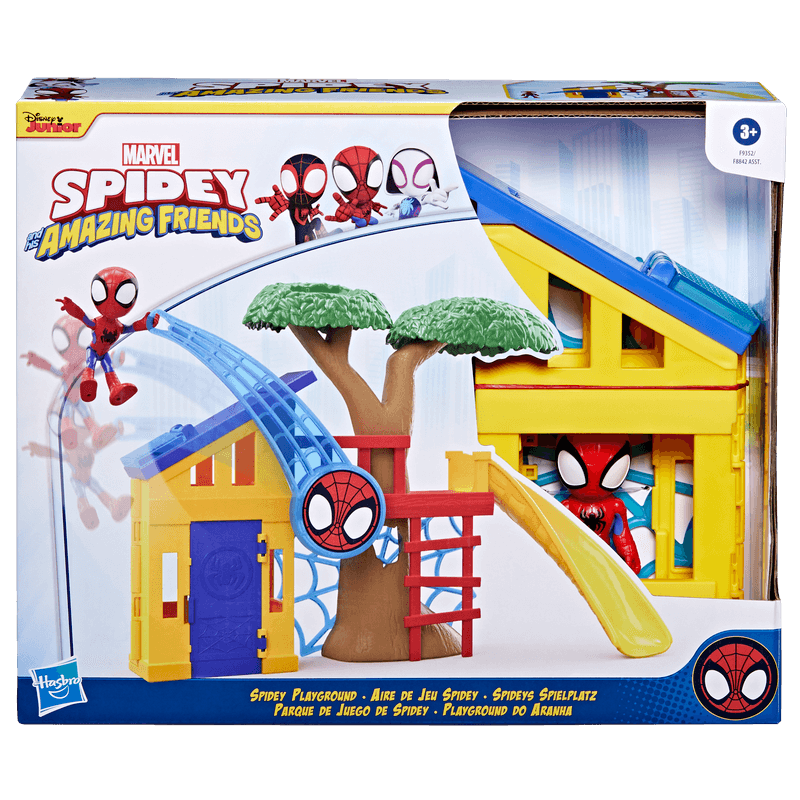 Hasbro-Marvel-Spidey-And-His-Amazing-Friends-Set-De-Juego-Parque-De-Juego-De-Spidey-F9352