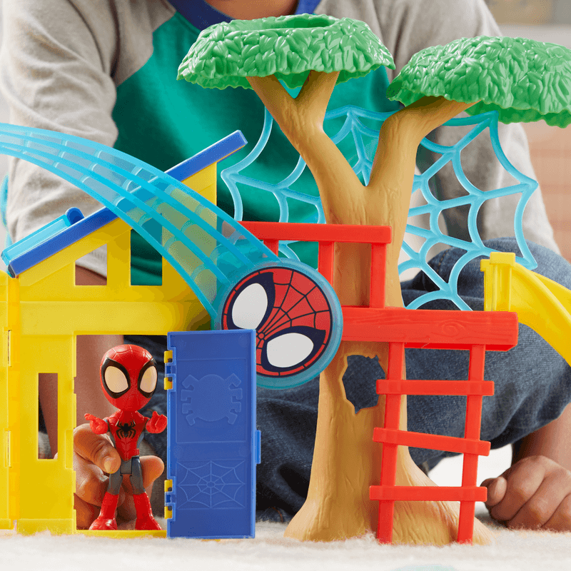 Hasbro-Marvel-Spidey-And-His-Amazing-Friends-Set-De-Juego-Parque-De-Juego-De-Spidey-F9352