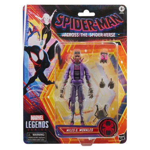 Spiderman Across The Spiderverse Miles G. Morales F9174 Marvel Legends