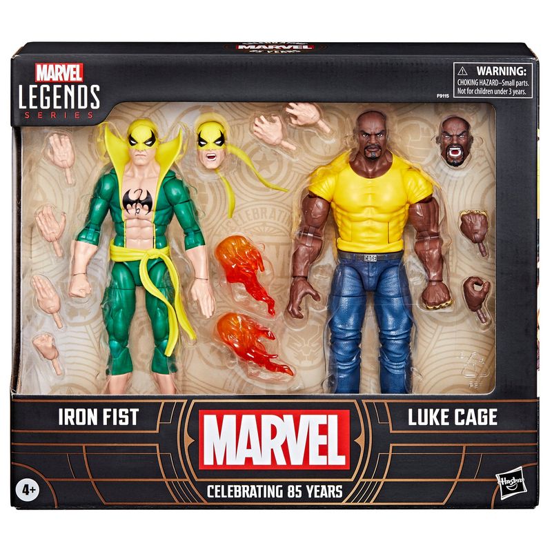 Hasbro-Marvel-Legends-Series-Puño-De-Hierro-Y-Luke-Cage-F9115