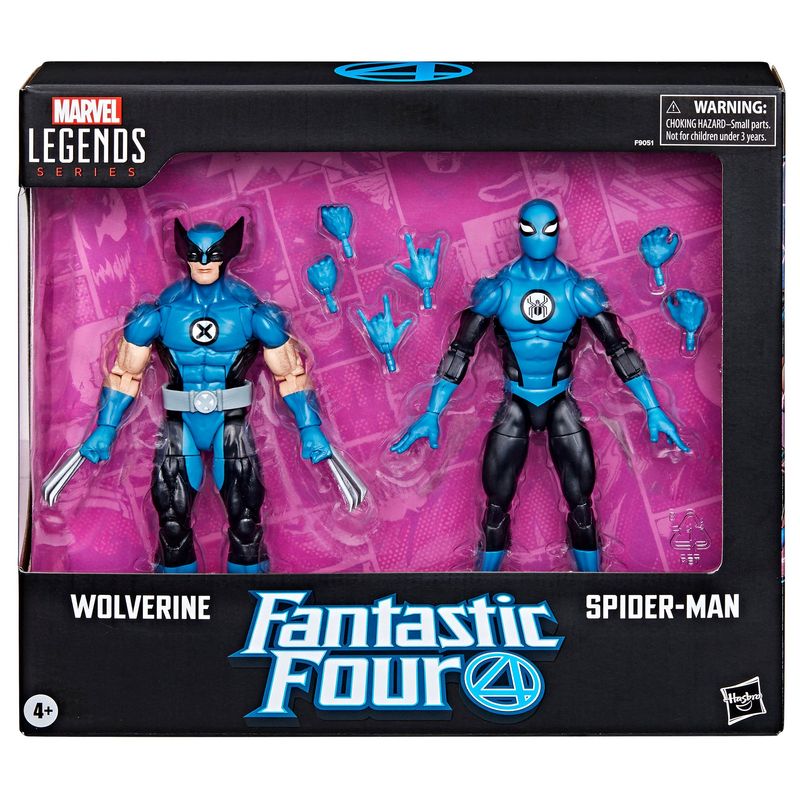Hasbro-Marvel-Legends-Series-Wolverine-Y-Spider-Man-F9051