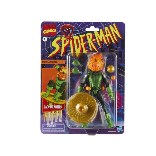 Spiderman Animated Series Figura de Colección Jack O Lantern F9024