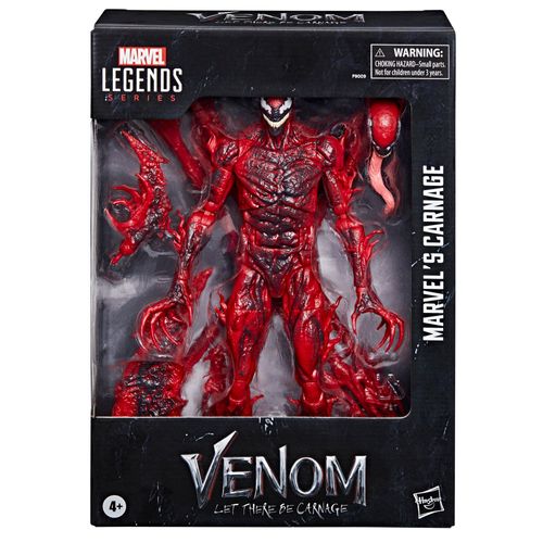 Spiderman Figura de Acción de Carnage, Marvel Legends F9009