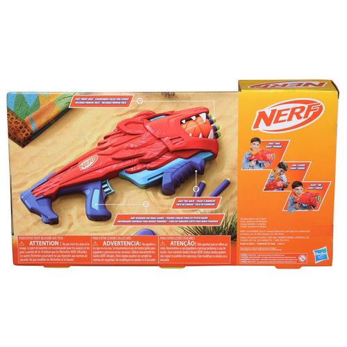 Nerf Lanzador de Dardos Contender Junior Wild Lionfury con 16 Dardos