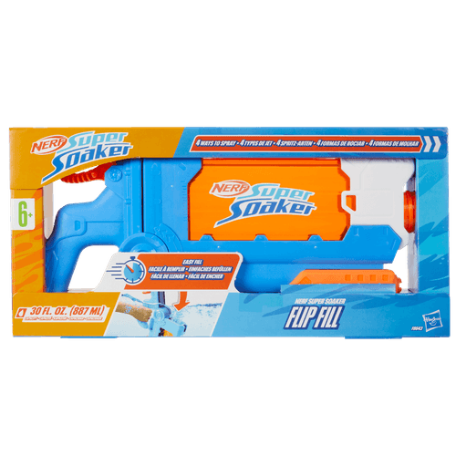 Nerf Lanzador de Agua Supersoaker Flip Fill