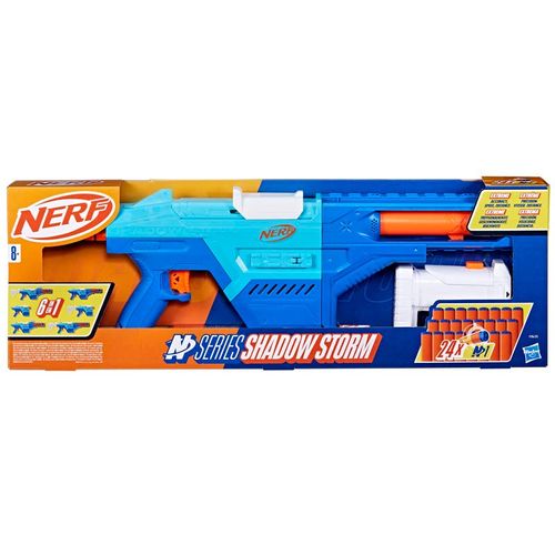 Nerf Lanzador de Dardos N Series Shadow Storms con 24 Dardos
