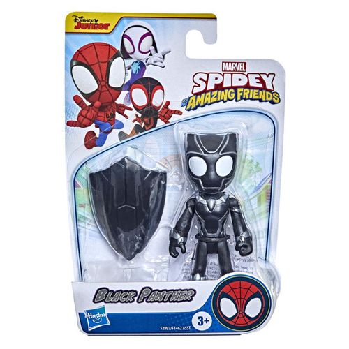 Spiderman Muñeco Black Panther, Spidey y sus Amigos