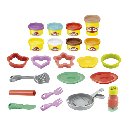 Play-Doh Set de Juegos Hot Cakes con 14 Accesorios y 8 Latas