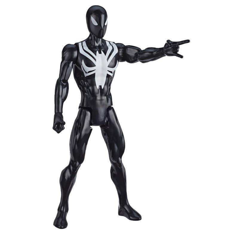 Hasbro-Marvel-Spider-man-Figura-Titan-Black-Suit-E8523